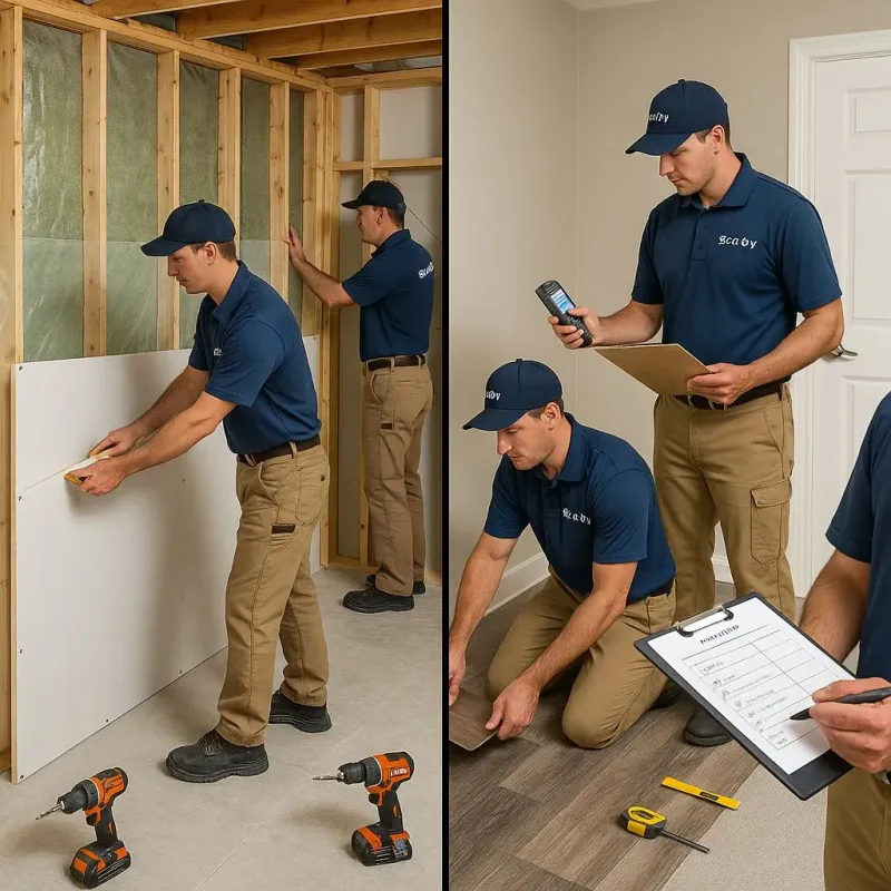Repairs and Reconstruction process in Gordonsville, VA